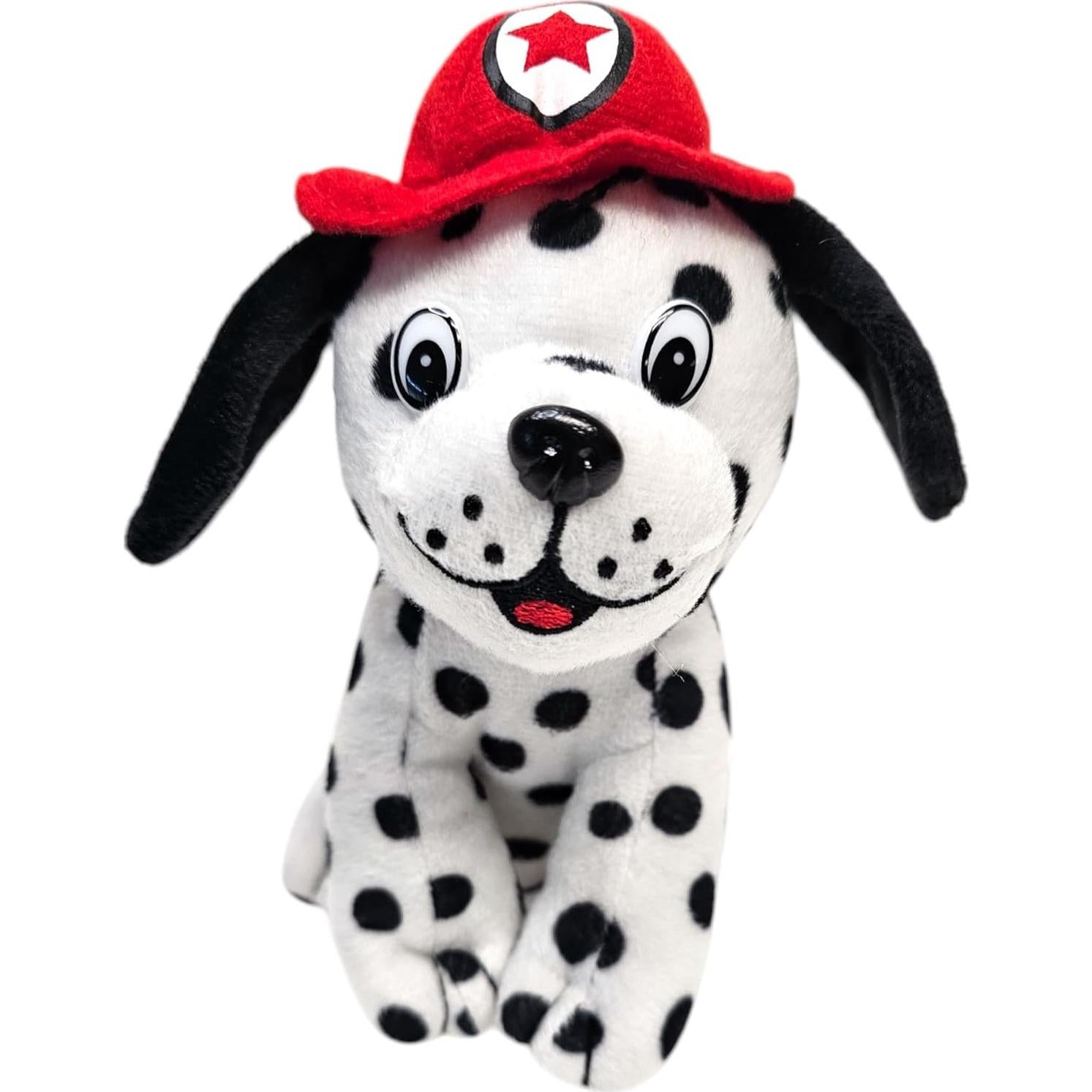 Peluche Dálmata Bombero Zugar Land 18 cm Seguro para Niños