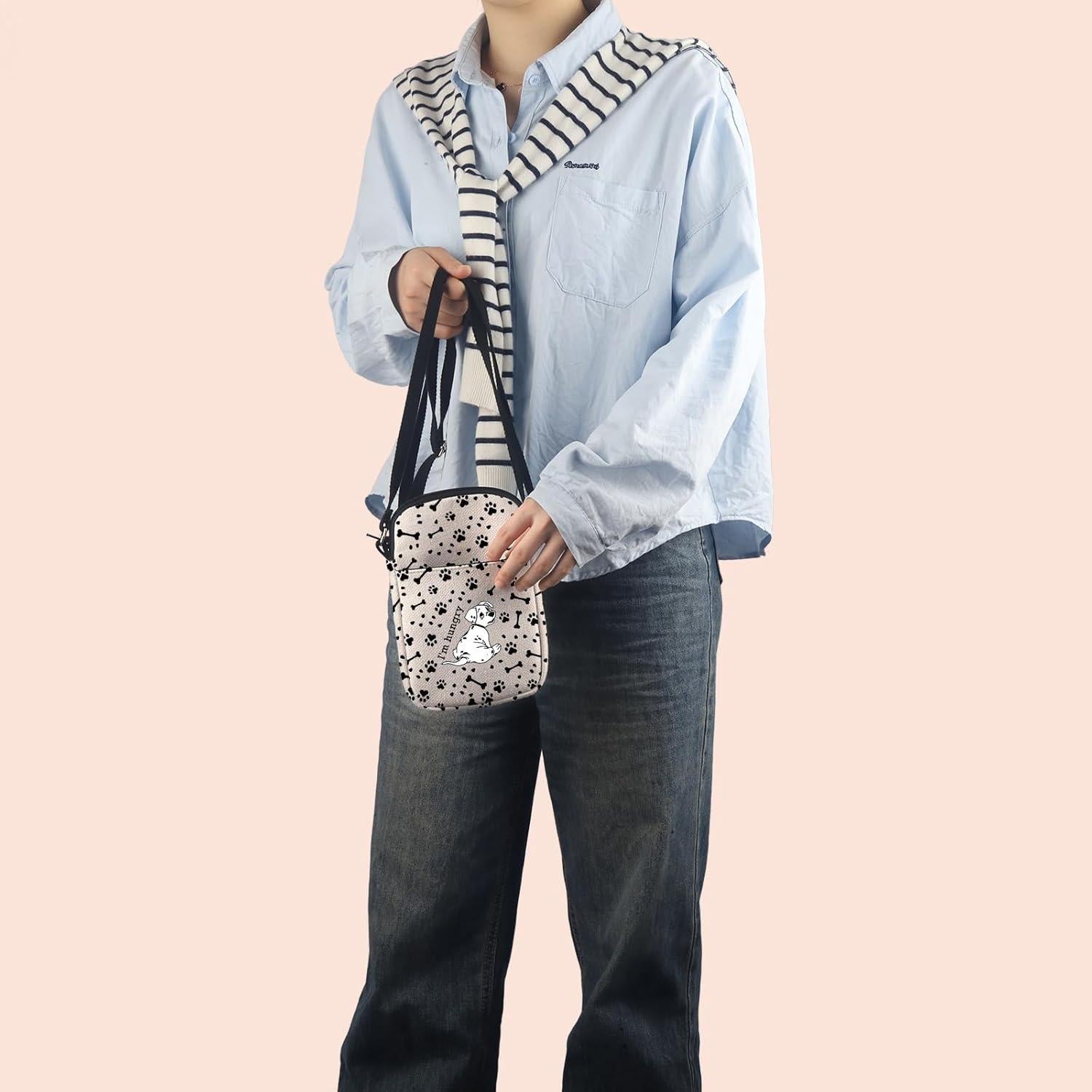 Bolsa Cruzada Rolly Hambriento Dálmatas 21x18x5cm Mujer