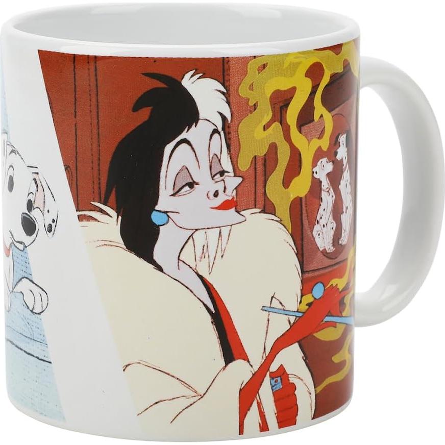 Taza Cerámica 473 ml 101 Dálmatas Disney Bioworld