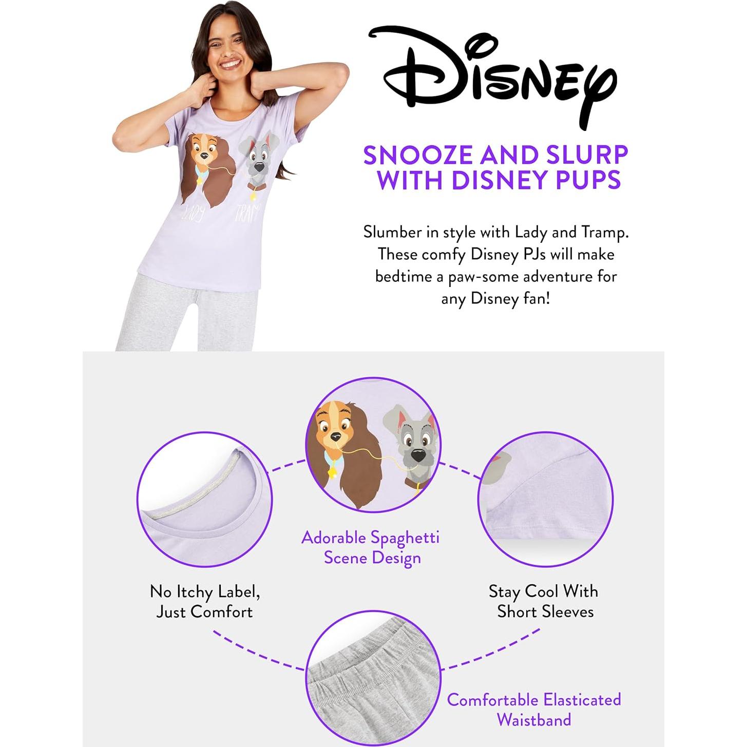 Pijamas para Mujeres Disney La Dama y el Vagabundo Algodón