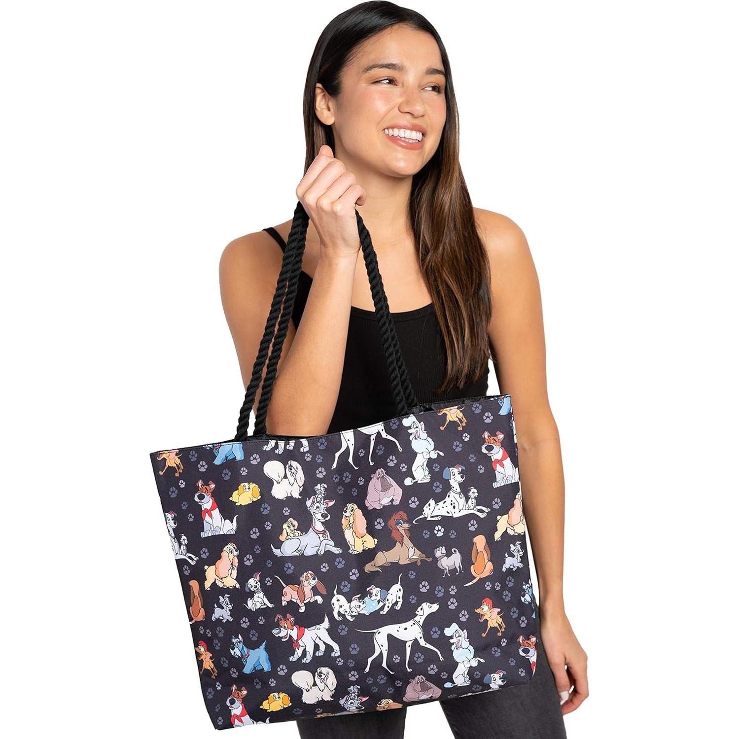 Bolsa Tote de Perros Disney para Mujeres 40.6x30.5cm