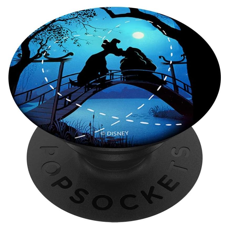 PopSockets Estándar Disney Lady y el Vagabundo Negro