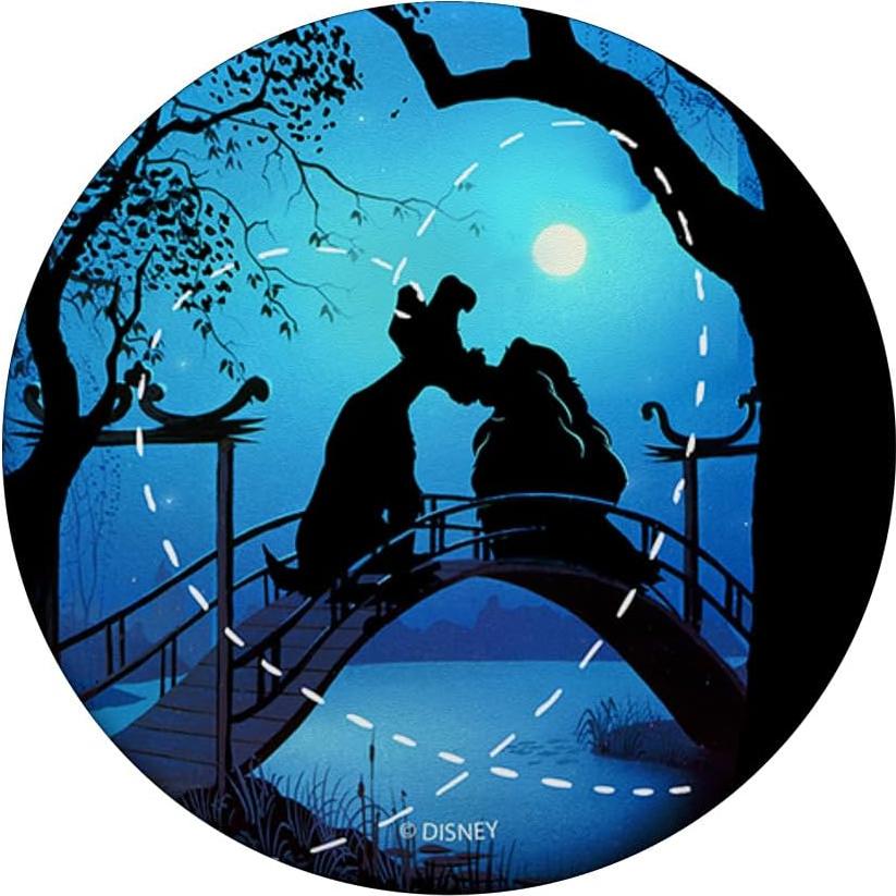 PopSockets Estándar Disney Lady y el Vagabundo Negro