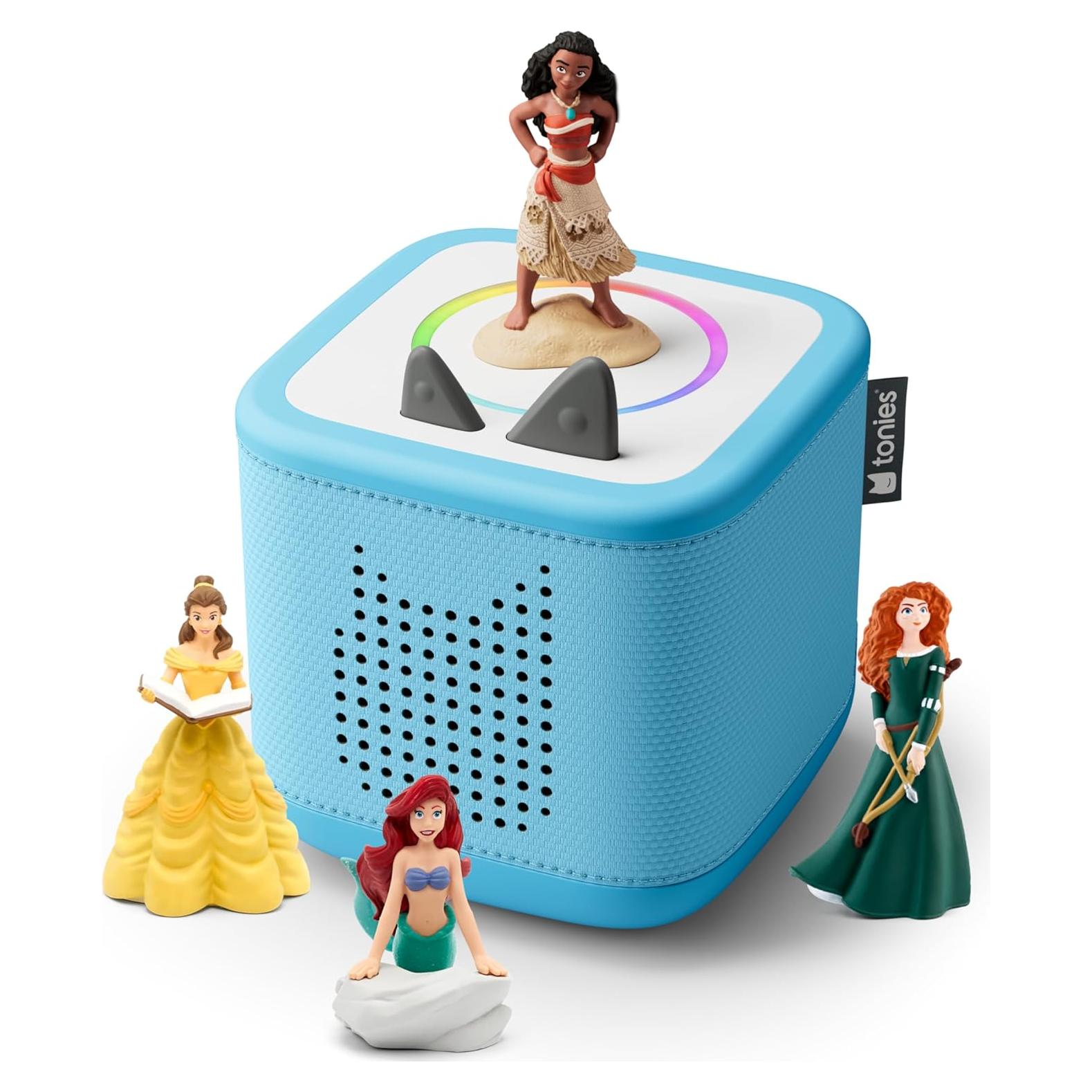 Toniebox 2 Reproductor de Audio Azul Cielo con Princesas Disney