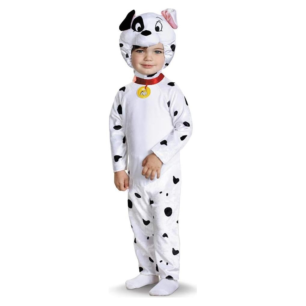 Disfraz Dálmata Niños Pequeños Disguise 101 Dálmatas Mono Tocado