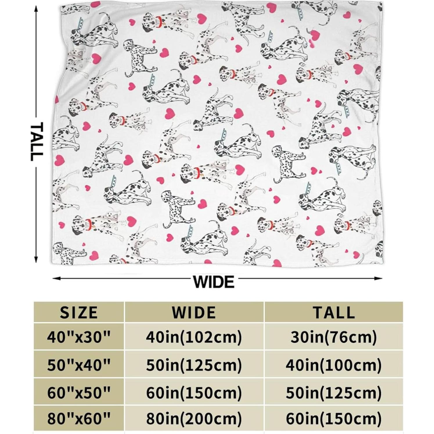 Manta Dálmata Gyeong 50x40 cm Franela Suave Multiusos