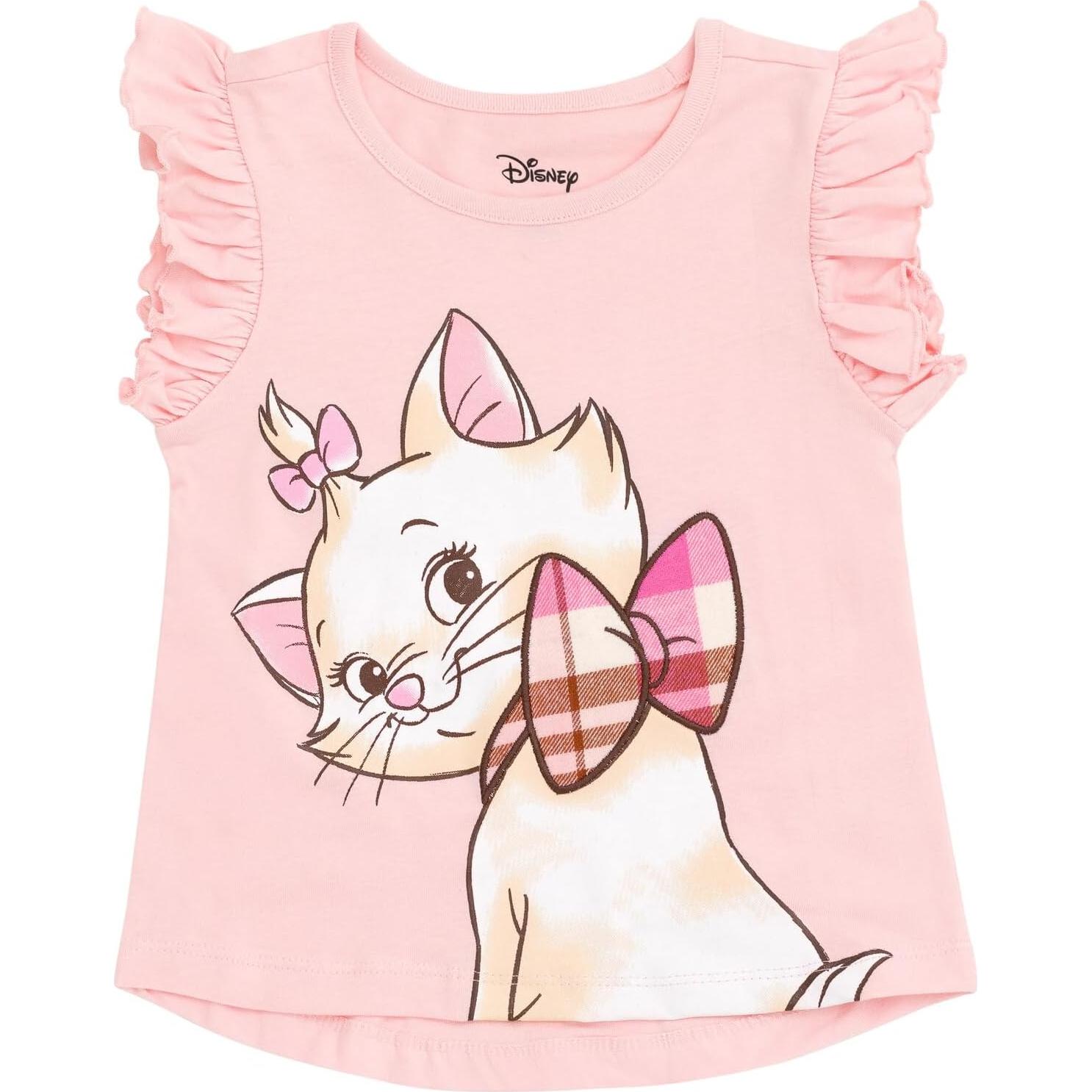 Conjunto Camiseta y Falda a Cuadros Disney Niña 7-8 Años