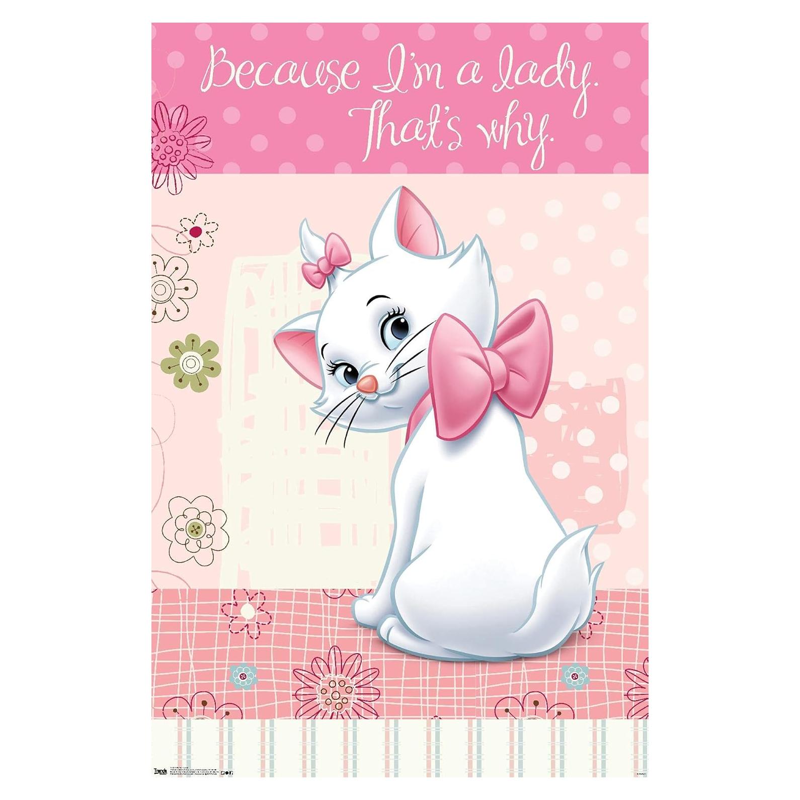 Póster de Pared Trends International Disney Aristogatos Marie 56.5x86.4cm