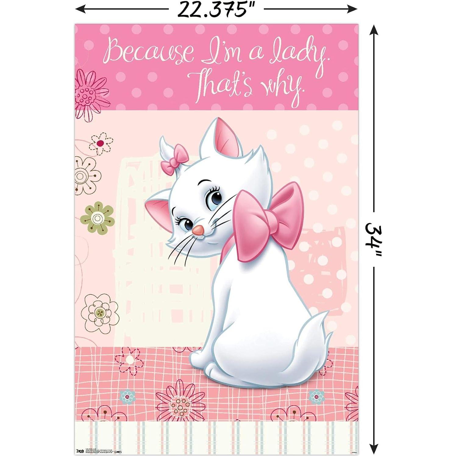 Póster de Pared Trends International Disney Aristogatos Marie 56.5x86.4cm