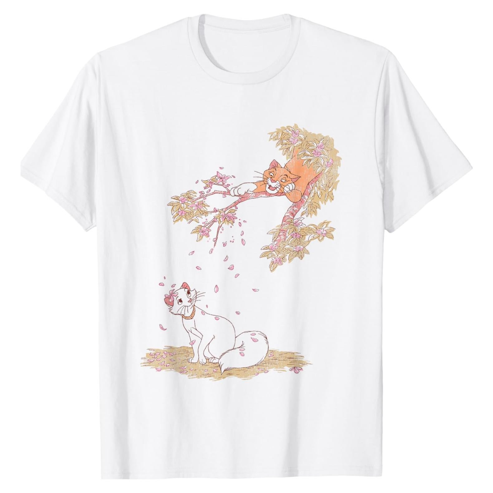 Camiseta Disney Los Aristogatos Duchessa Pastel Unisex