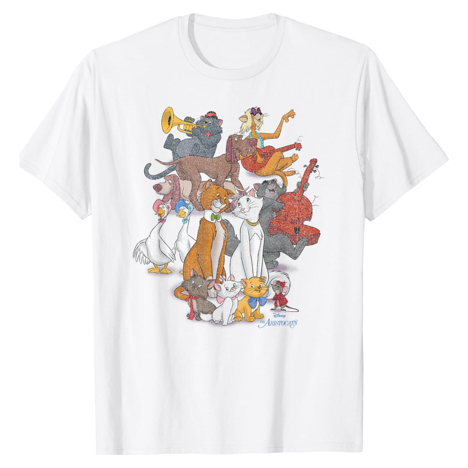 Camiseta de Los Aristogatos Disney para Hombre - Diseño Clásico
