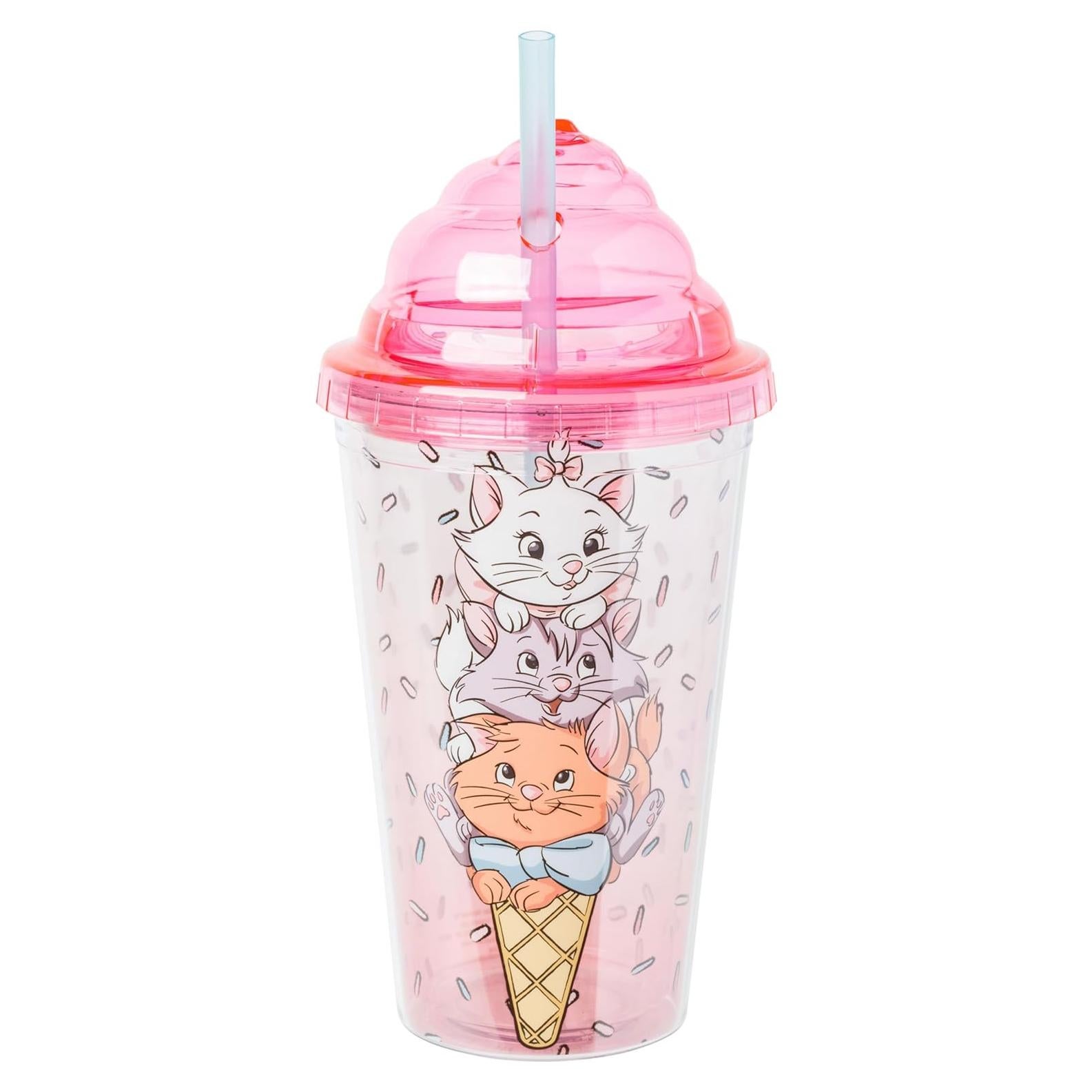 Taza Fría Disney Los Aristogatos Silver Buffalo 473 ml