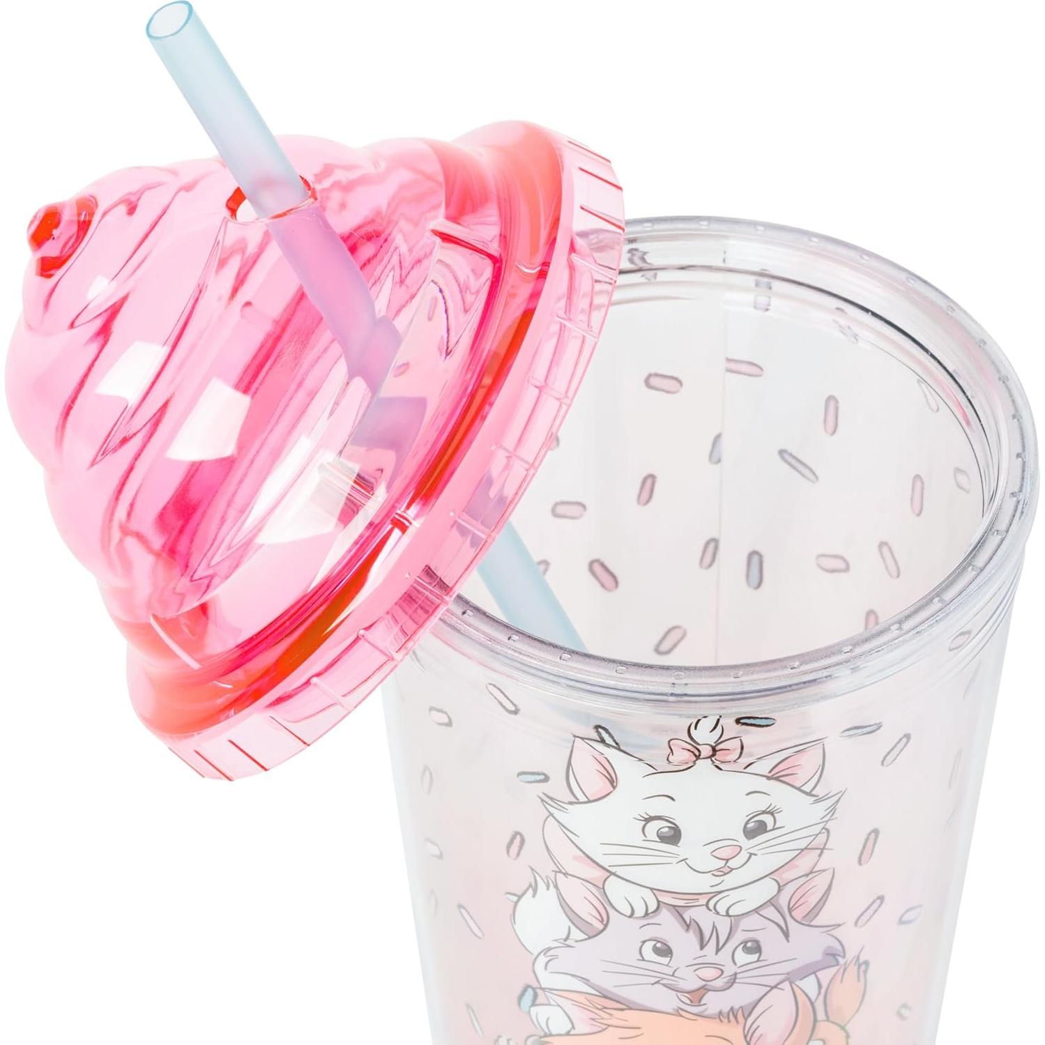 Taza Fría Disney Los Aristogatos Silver Buffalo 473 ml