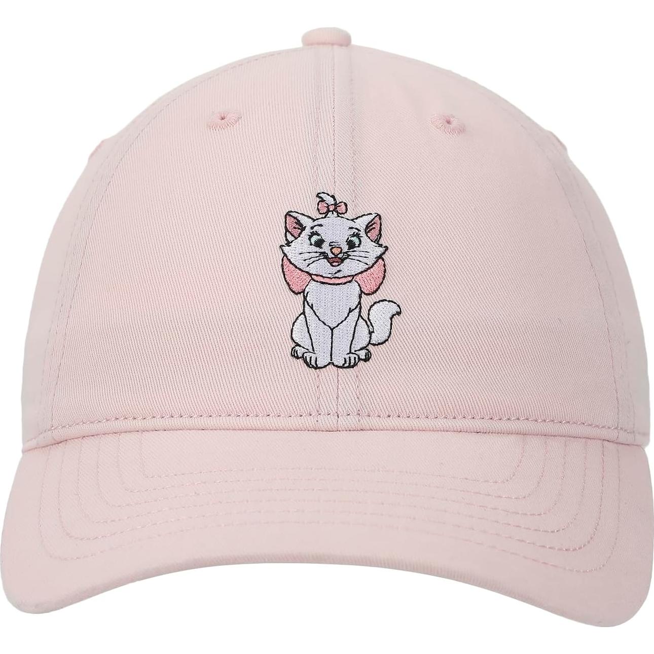 Gorra de béisbol rosa Bioworld Disney Aristocats Marie mujer