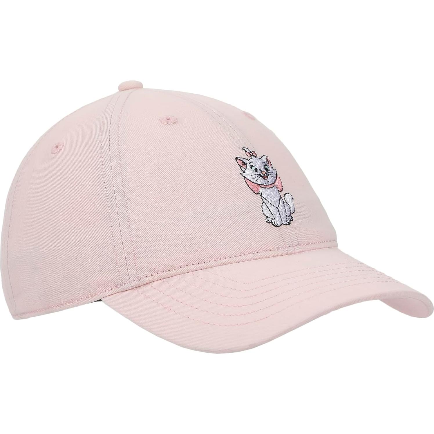 Gorra de béisbol rosa Bioworld Disney Aristocats Marie mujer