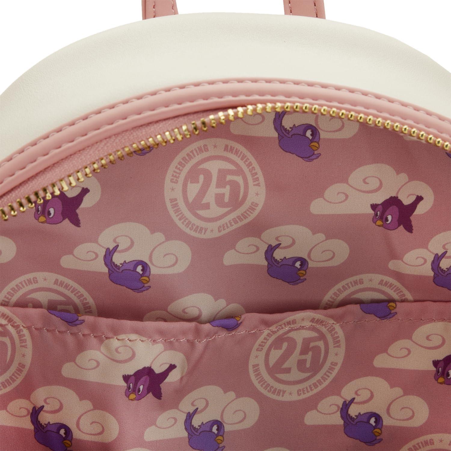 Mochila Mini Loungefly Disney Héroes 25 Aniversario Multicolor
