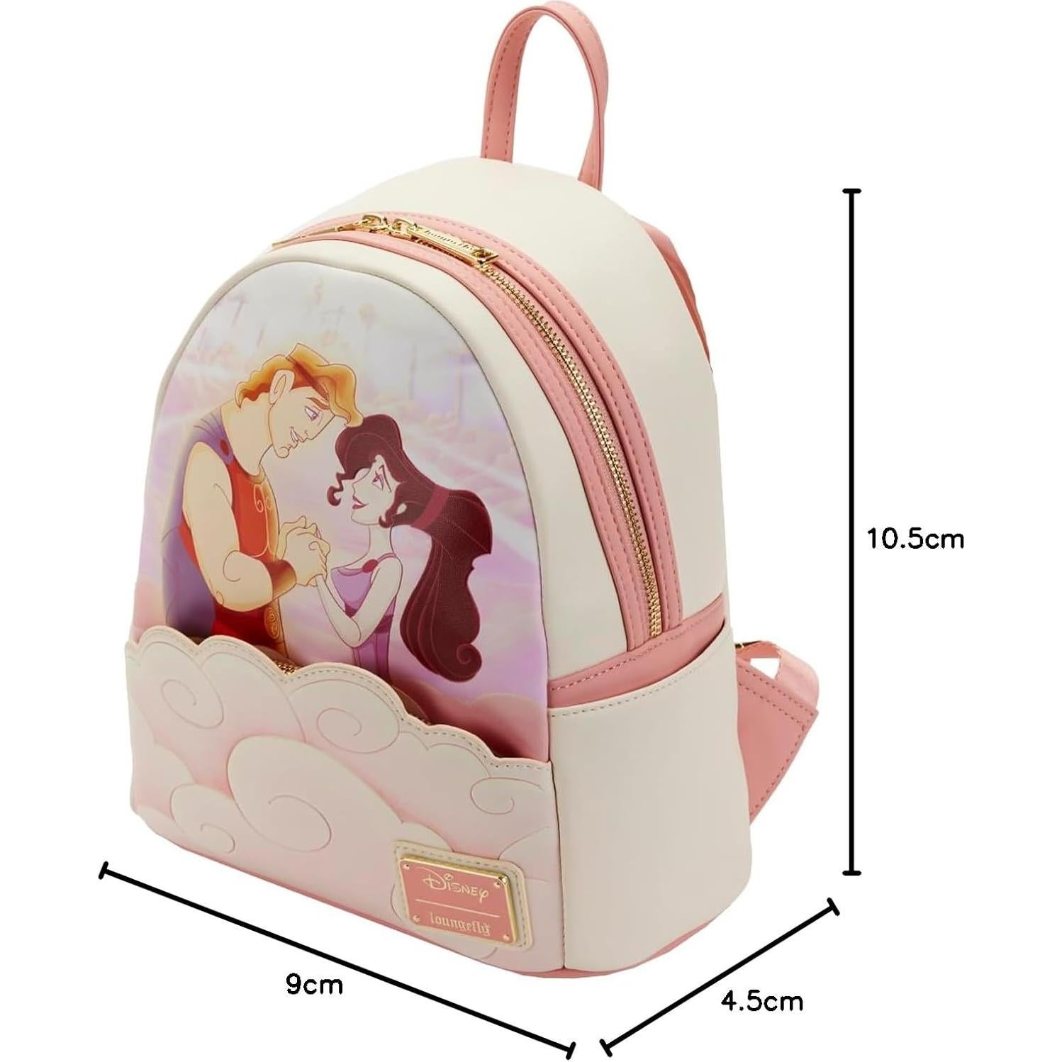 Mochila Mini Loungefly Disney Héroes 25 Aniversario Multicolor