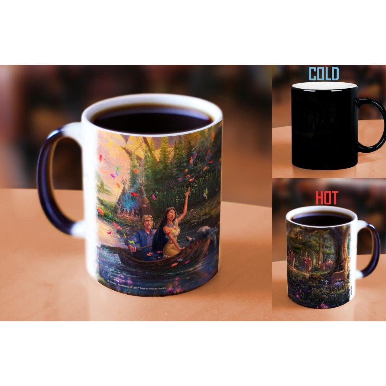 Taza Cerámica Disney Pocahontas 11 oz Cambio de Color