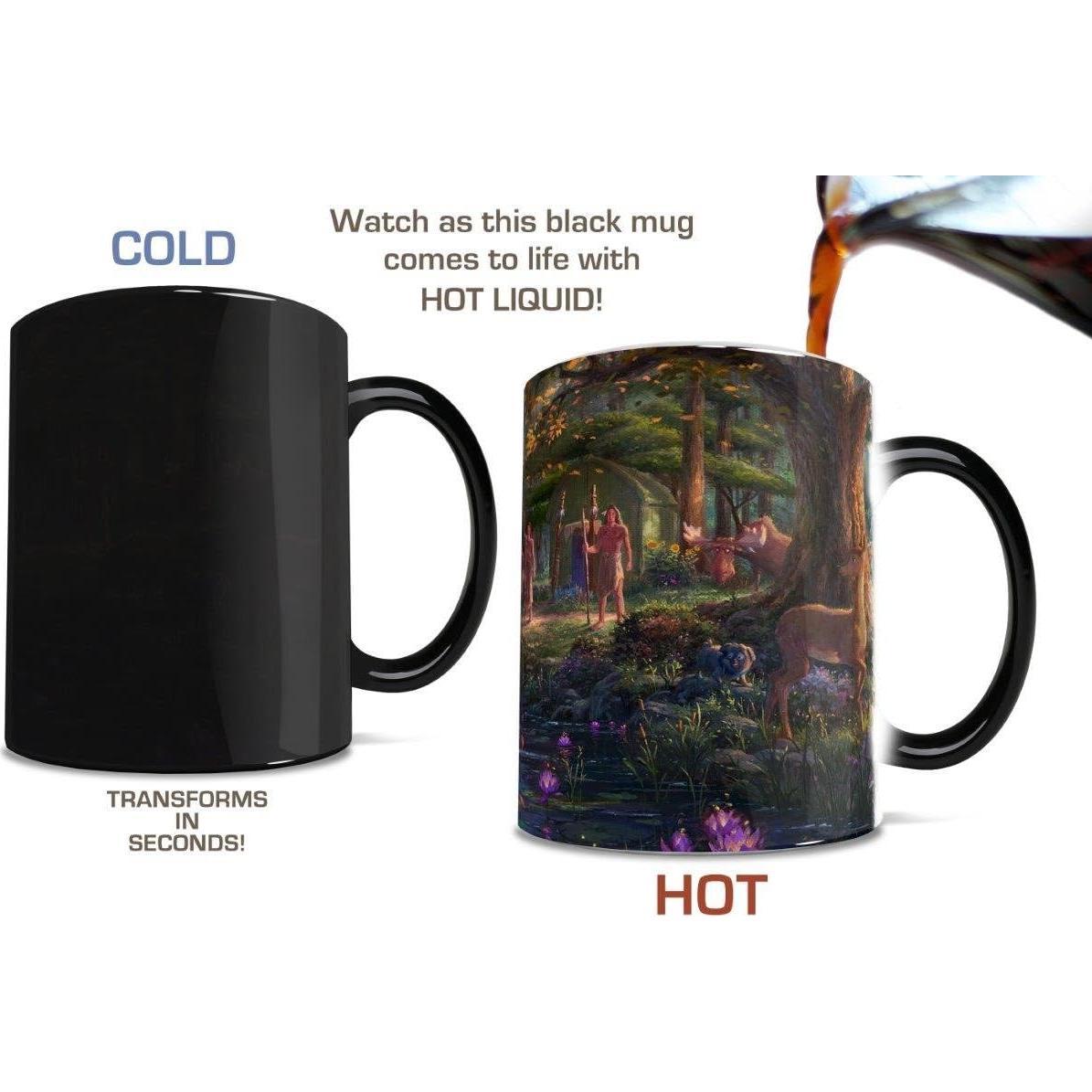 Taza Cerámica Disney Pocahontas 11 oz Cambio de Color