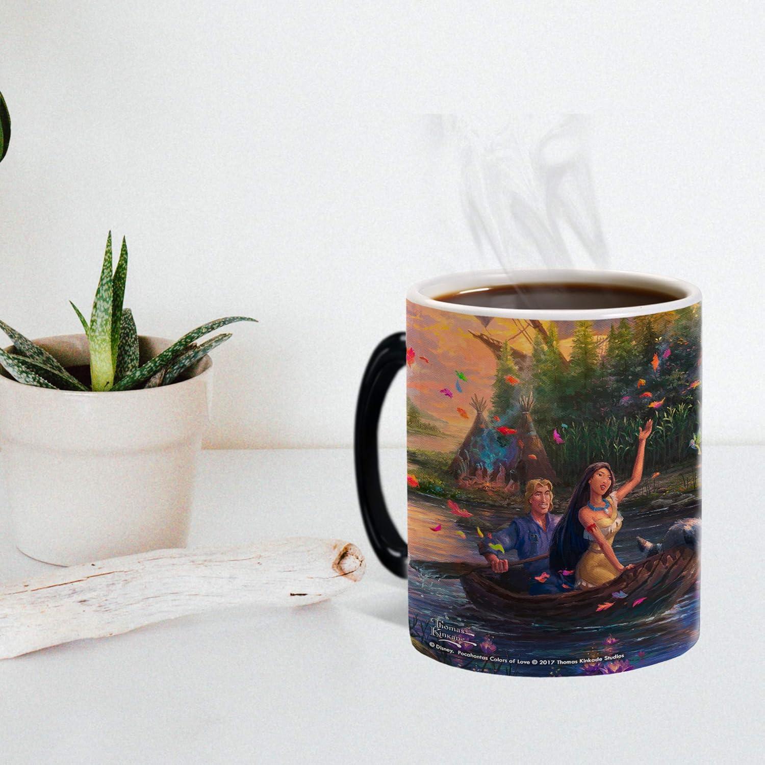 Taza Cerámica Disney Pocahontas 11 oz Cambio de Color