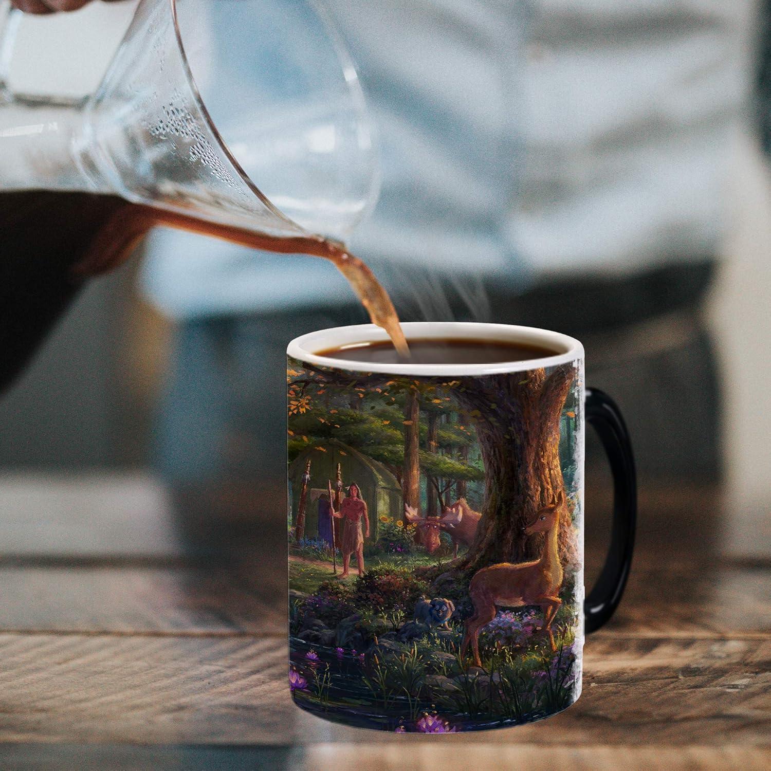 Taza Cerámica Disney Pocahontas 11 oz Cambio de Color