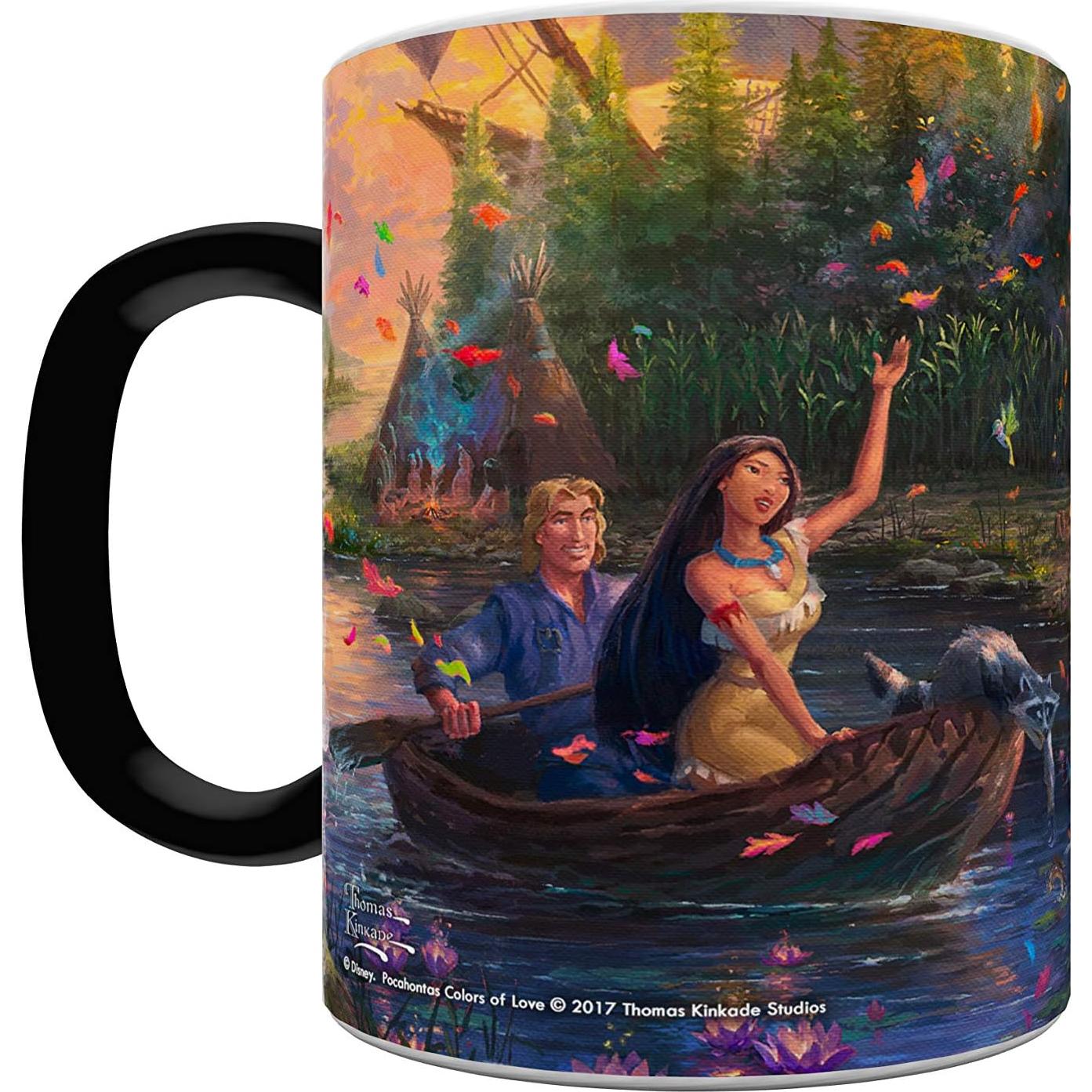 Taza Cerámica Disney Pocahontas 11 oz Cambio de Color