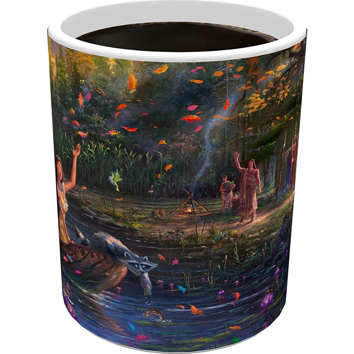Taza Cerámica Disney Pocahontas 11 oz Cambio de Color
