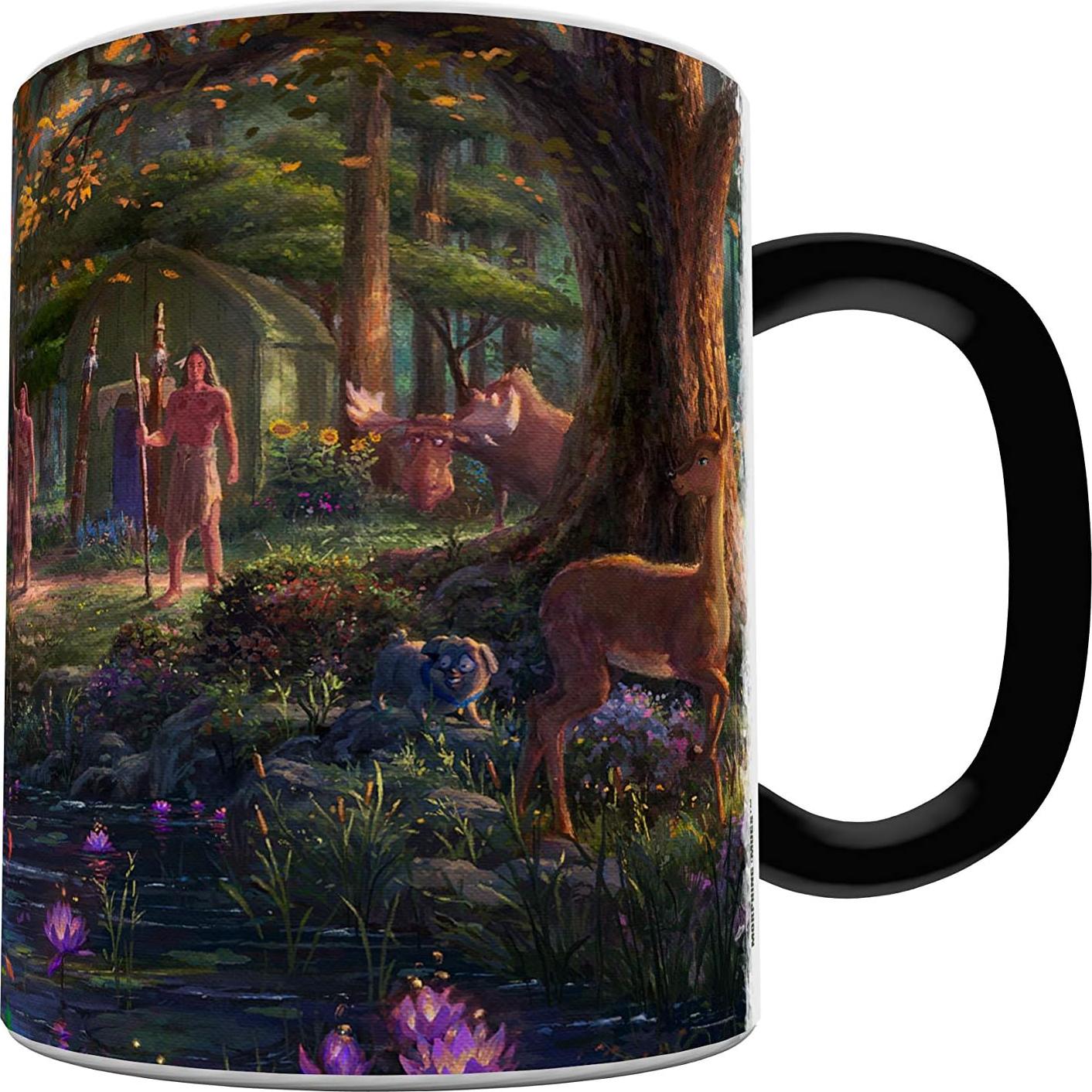 Taza Cerámica Disney Pocahontas 11 oz Cambio de Color