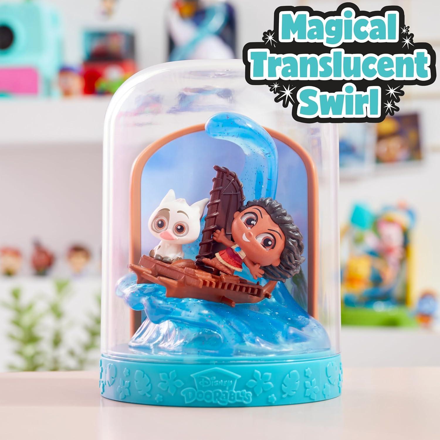 Disney Doorables Puerta a la Magia con 2 Figuras Coleccionables