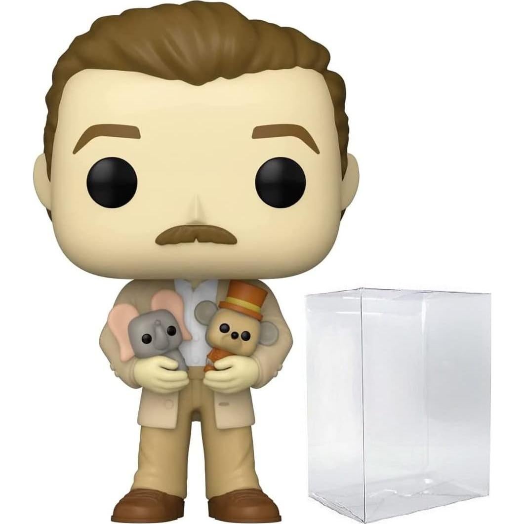Figura de Vinilo Pop! Funko Disney 100 - Walt Disney con Dumbo 9.53 cm