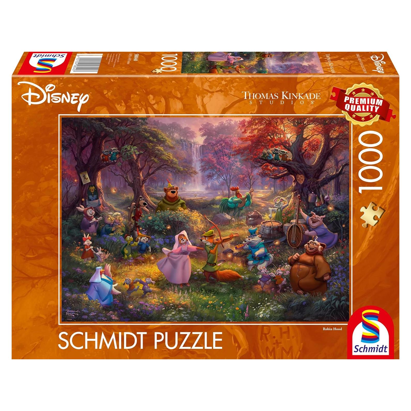 Rompecabezas 1000 piezas Schmidt Spiele Thomas Kinkade Disney