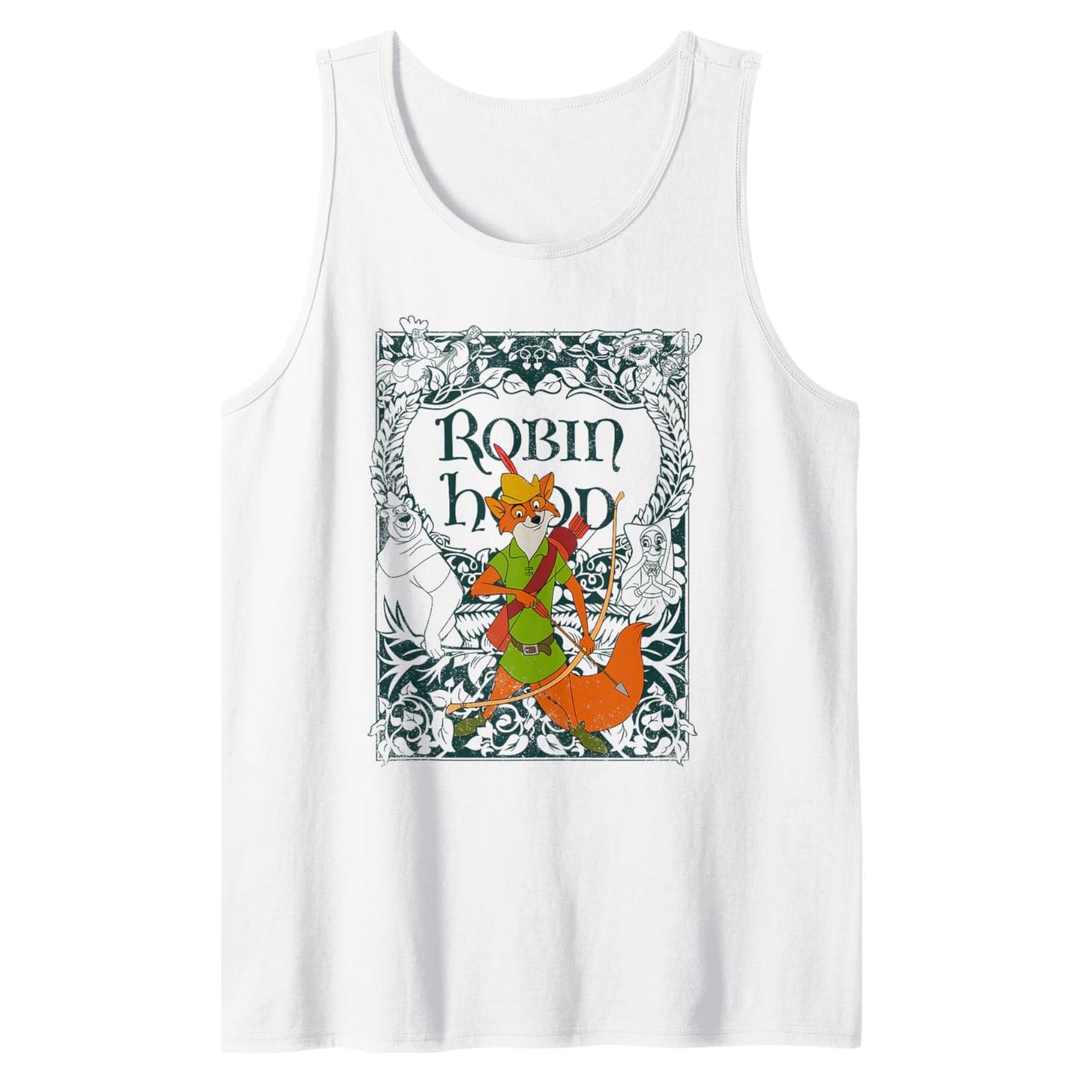 Camiseta sin mangas Disney Robin Hood Retro Vintage