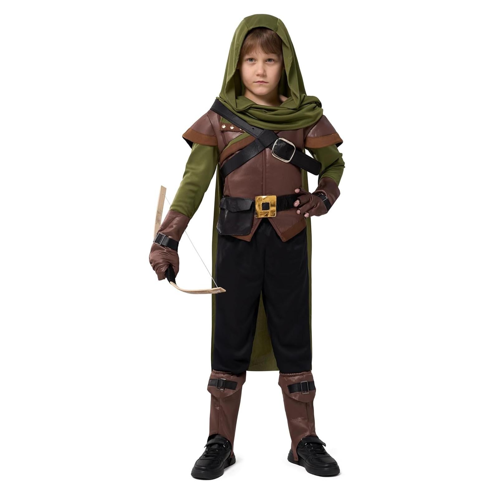 Disfraz de Robin Hood para Niños Spooktacular Creations - Verde