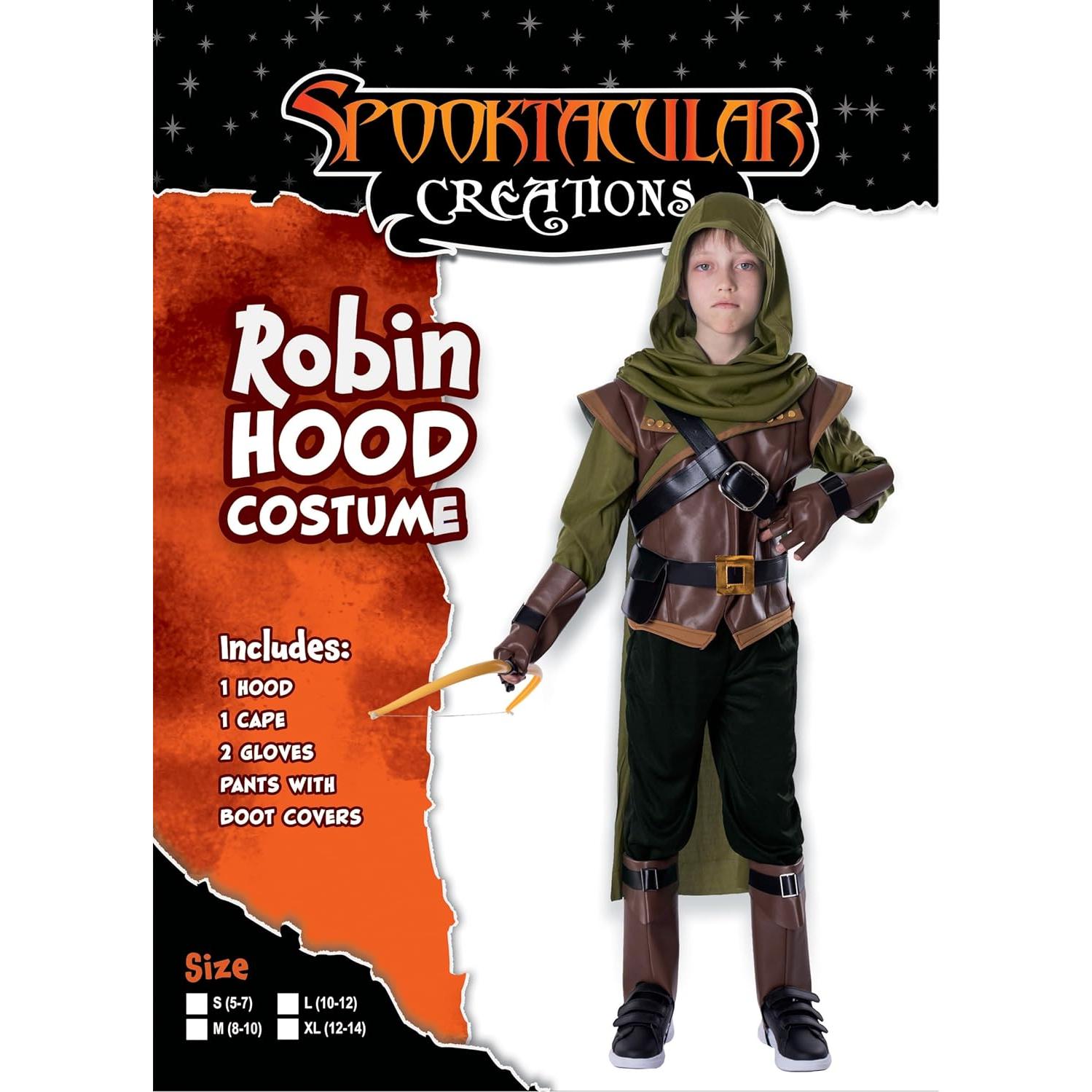 Disfraz de Robin Hood para Niños Spooktacular Creations - Verde