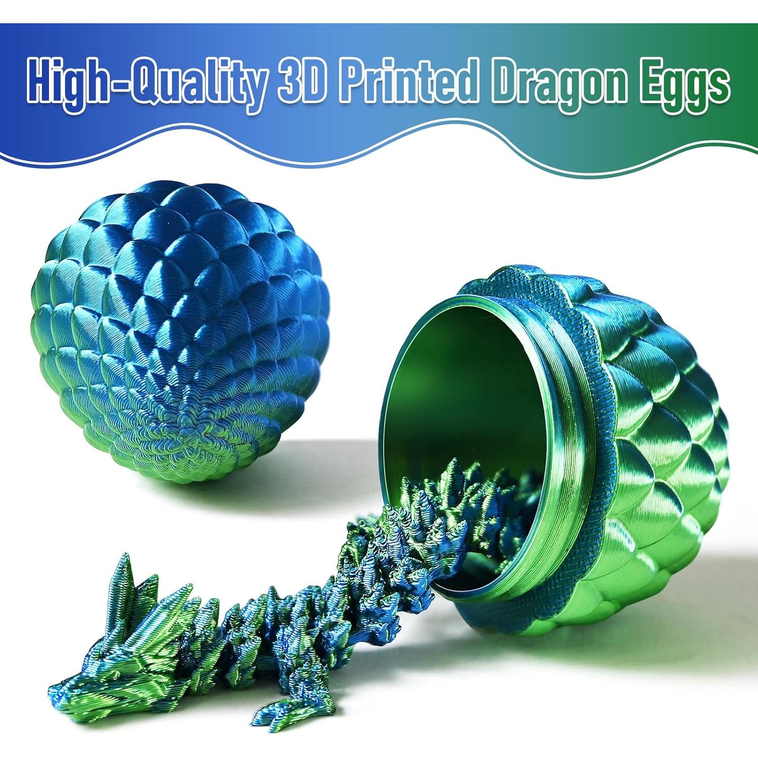 4 Juguetes Dragones de Cristal 3D Yoshiky para Niños