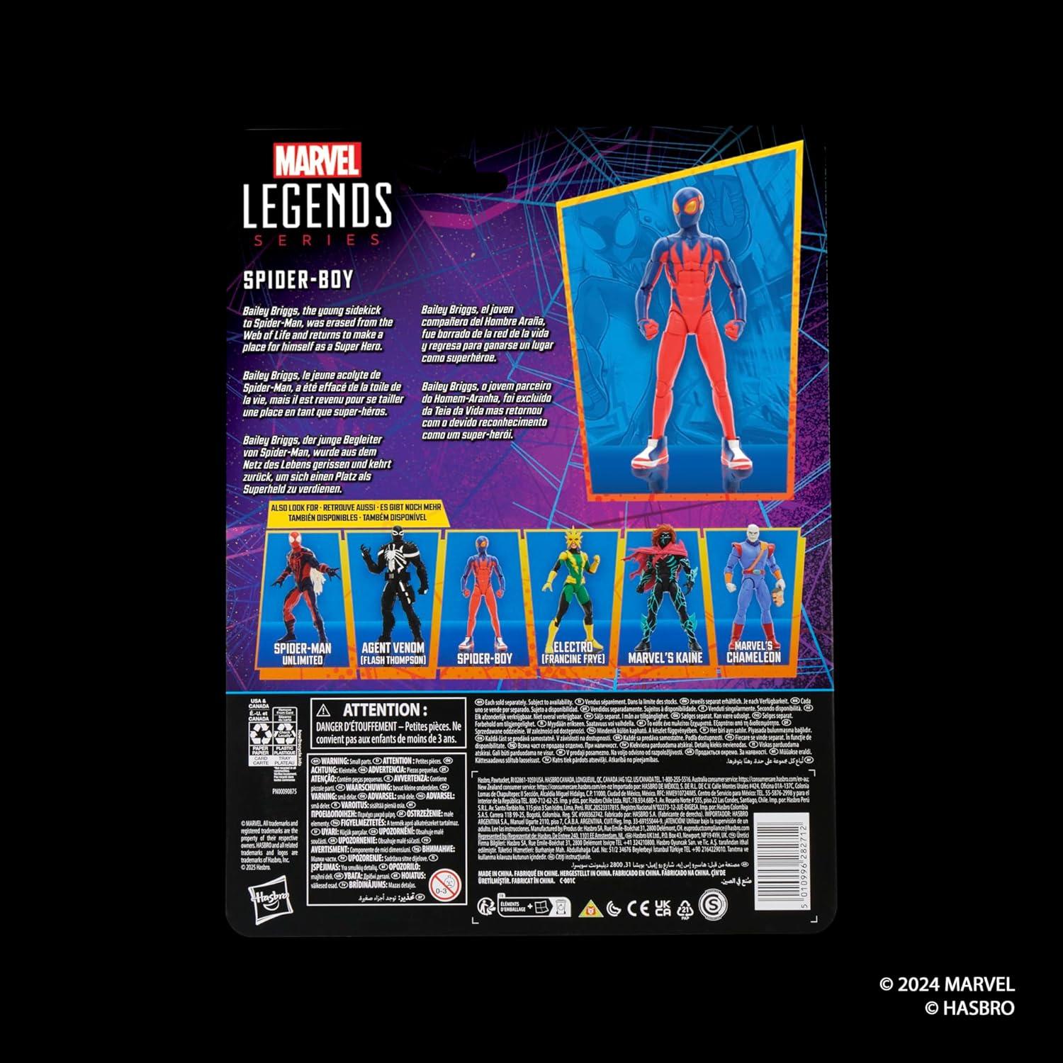 Figura de Acción Spider-Boy 15 cm Hasbro Marvel Legends