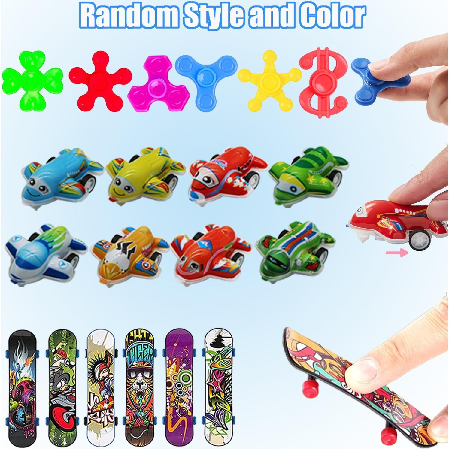 Set de 128 Juguetes Antiestrés para Fiesta y Aula - Rellenos de Piñata