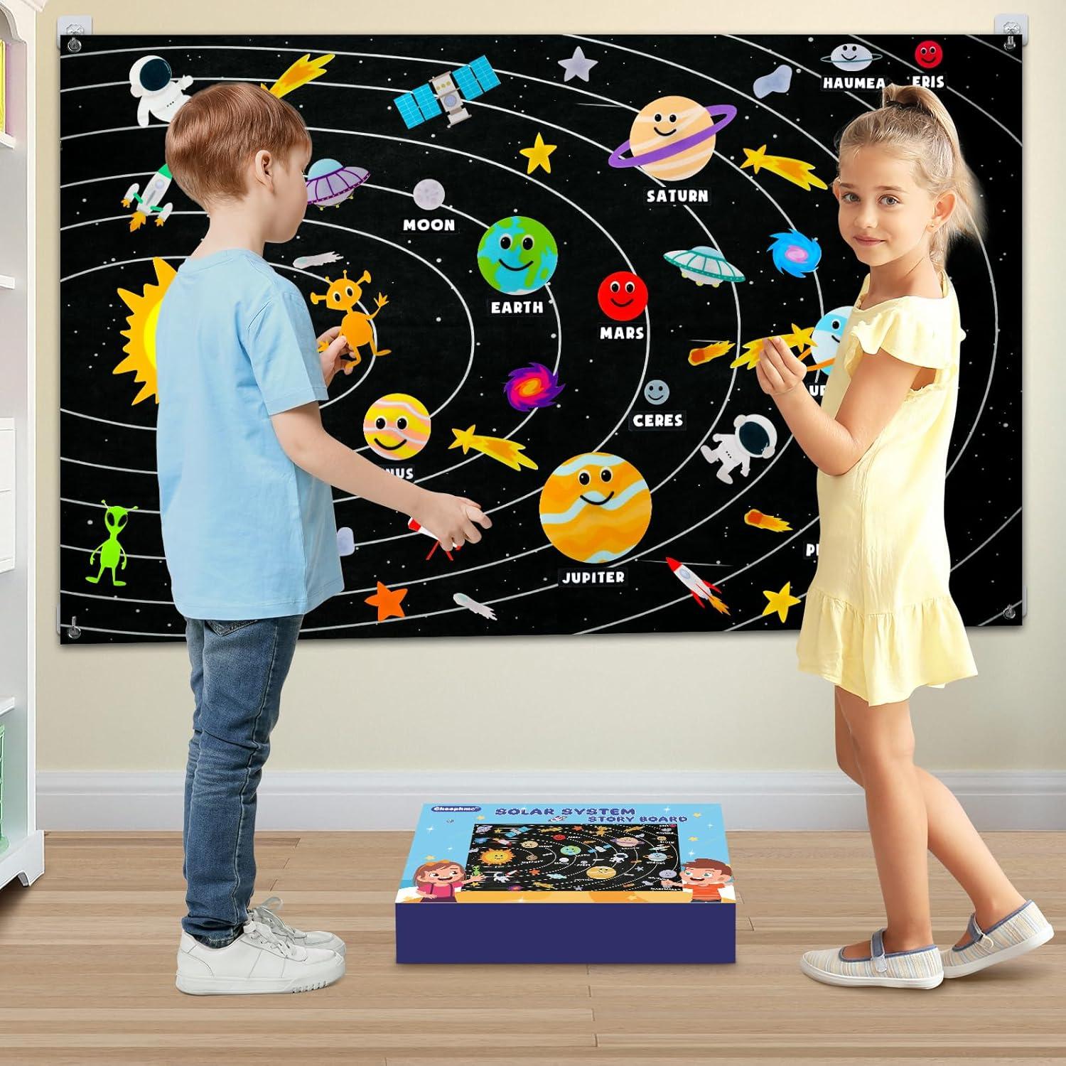 Juego Educativo Sistema Solar para Niños 3-12 años 63 Piezas