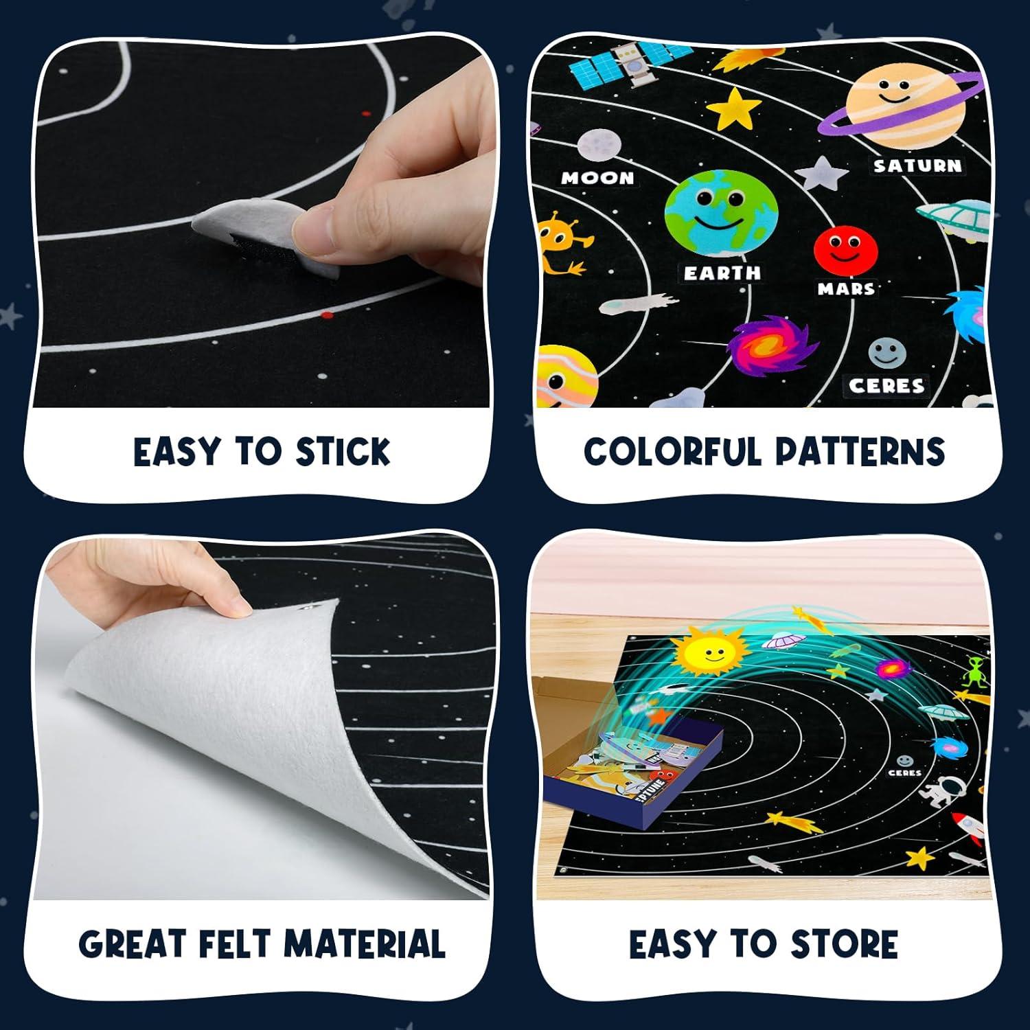 Juego Educativo Sistema Solar para Niños 3-12 años 63 Piezas