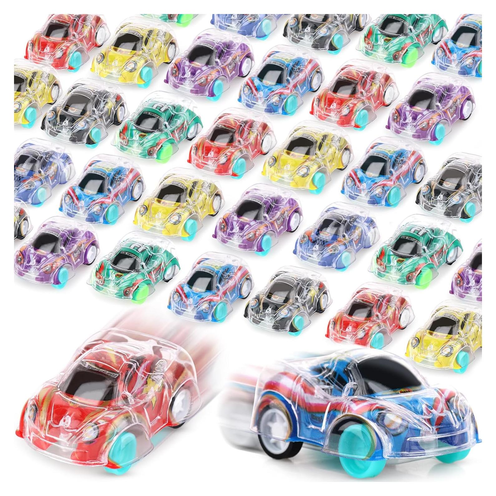 Set de 36 Coches de Retroceso Hooqict para Niños 5 cm