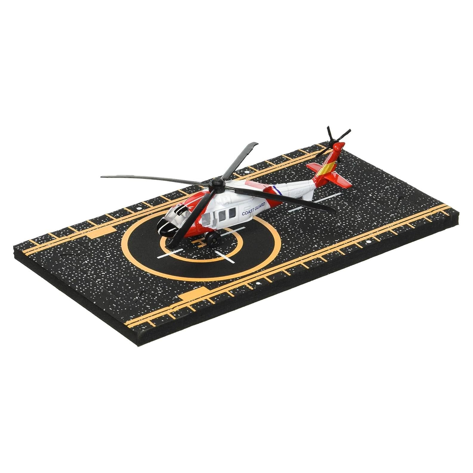 Helicóptero Guardia Costera Hot Wings con pista conectable