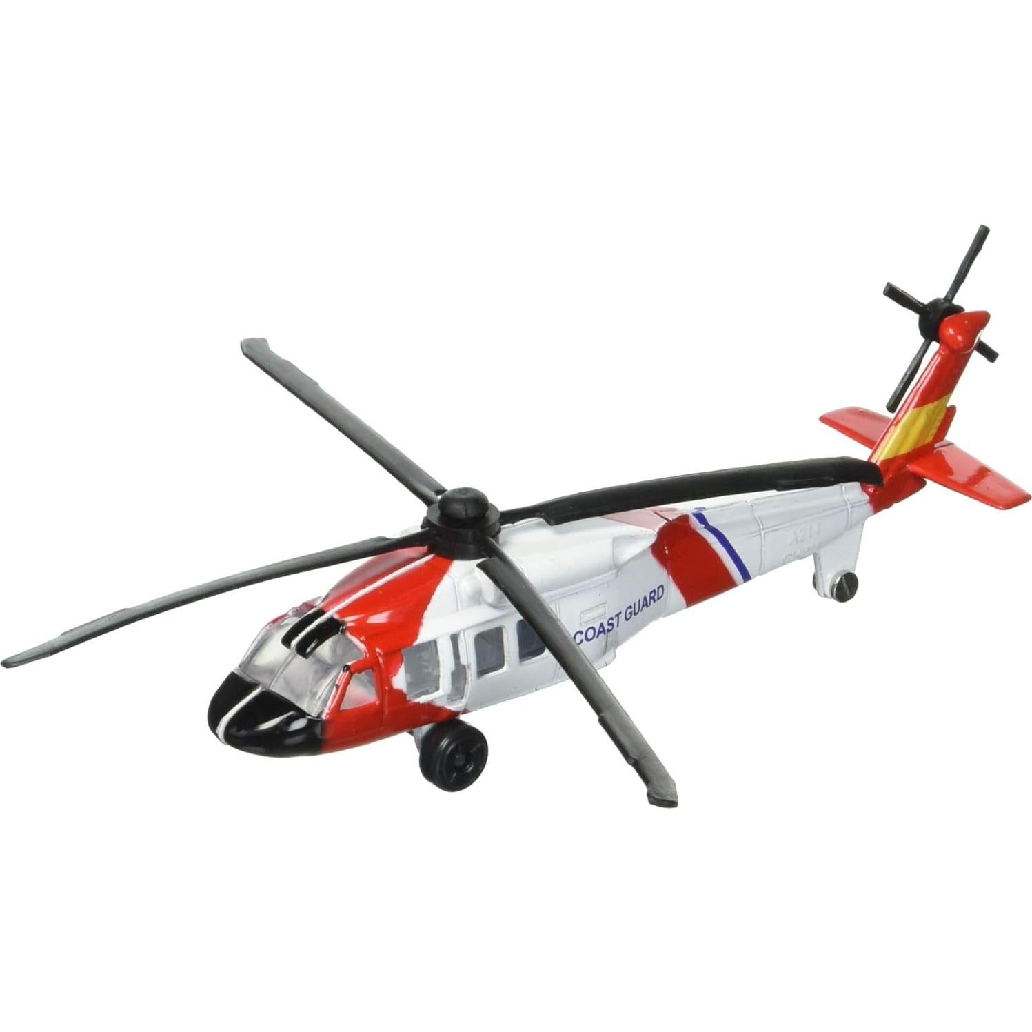 Helicóptero Guardia Costera Hot Wings con pista conectable