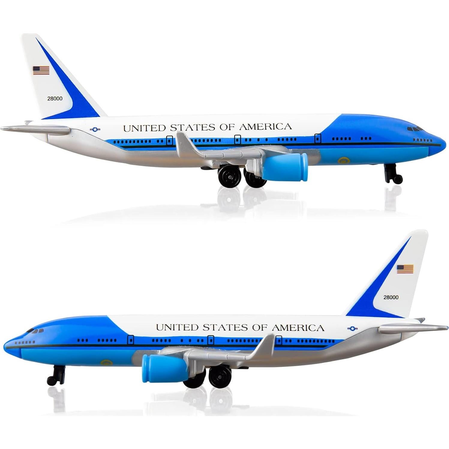 Modelo de avión HANGHANG Fuerza Aérea Uno 14.8 cm