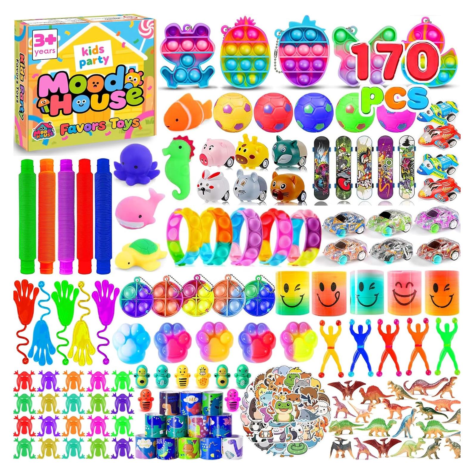 170 Piezas de Juguetes Antiestrés MoodHouse para Niños