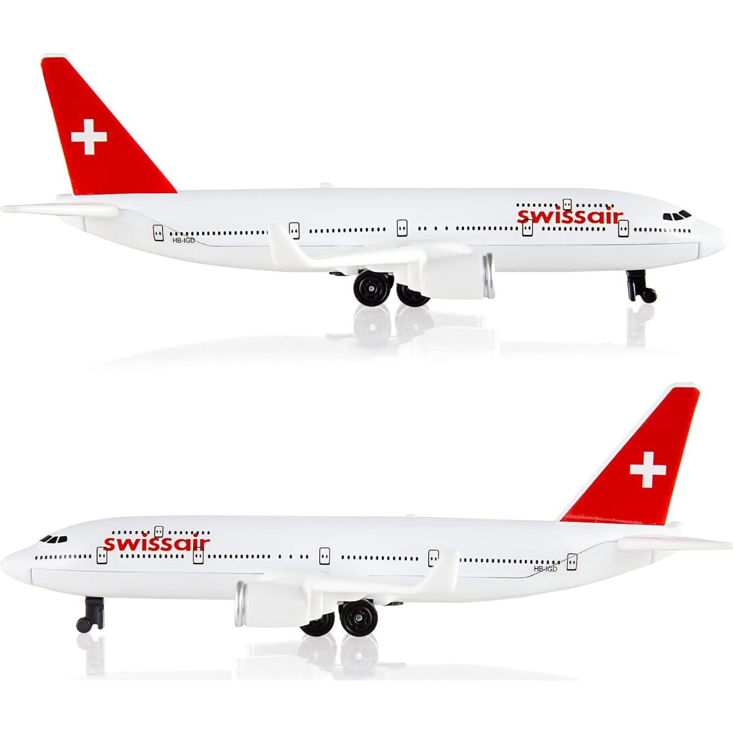 Modelo de Avión HANGHANG Suizo 1/400 14.8cm Coleccionable