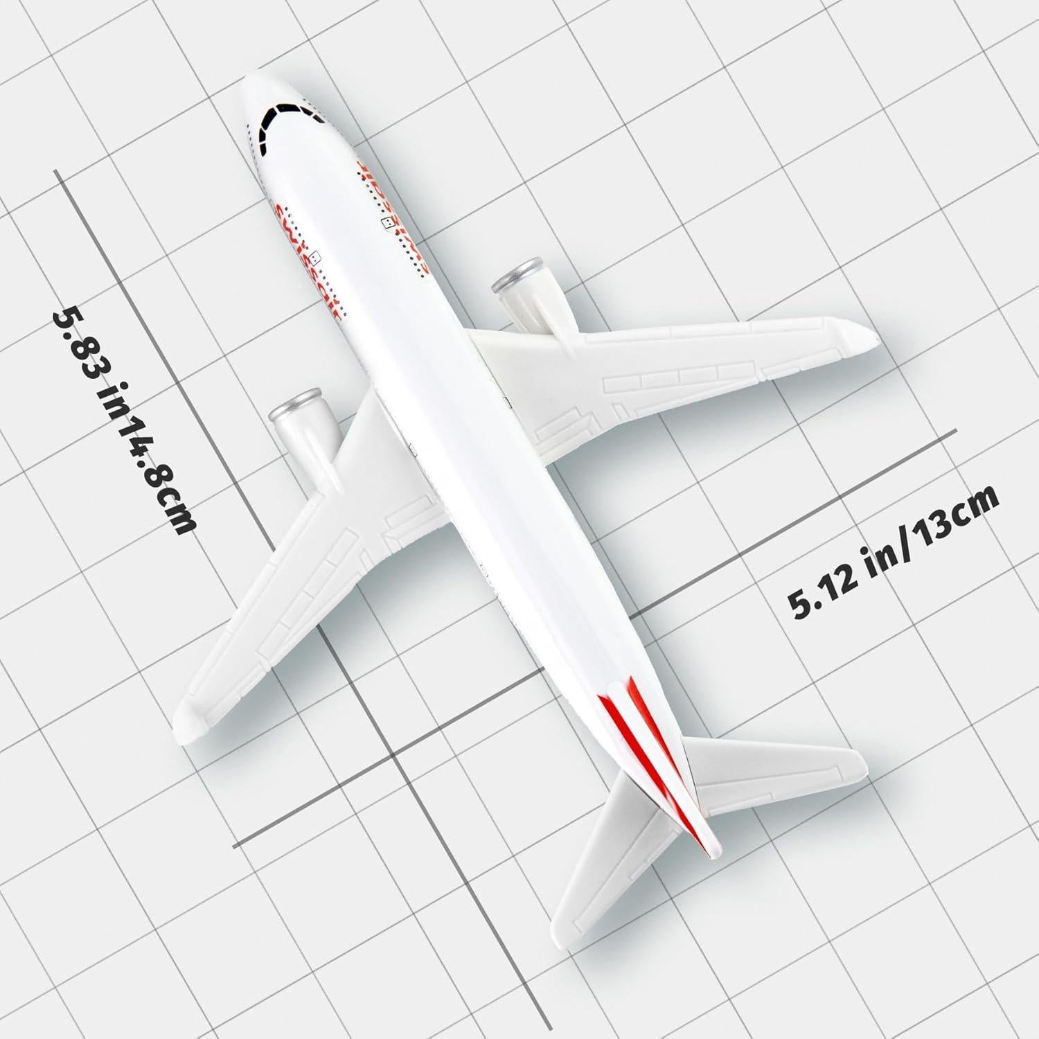 Modelo de Avión HANGHANG Suizo 1/400 14.8cm Coleccionable