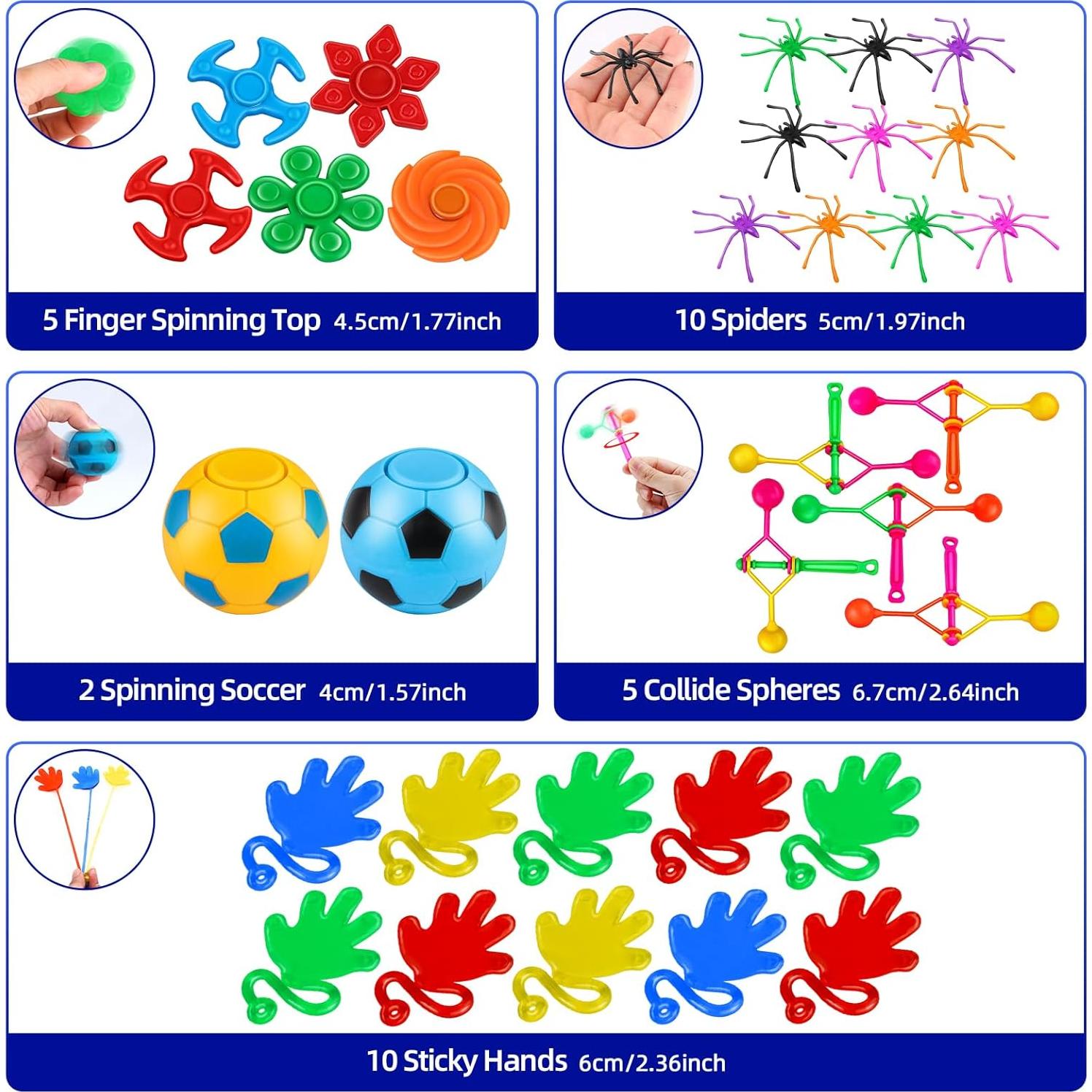 Surtido de 1000 Juguetes para Fiesta Nicknack - Rellenos de Piñata