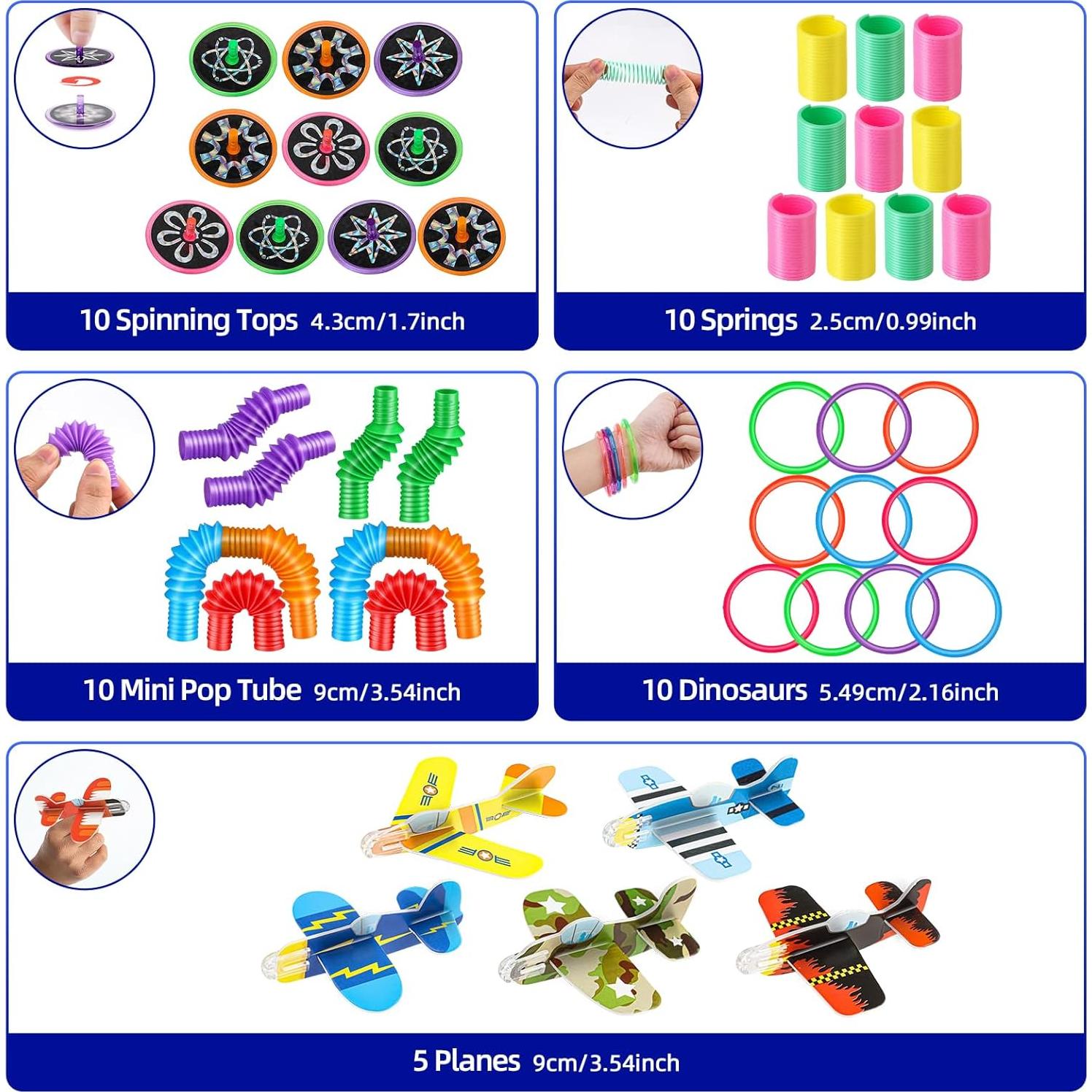 Surtido de 1000 Juguetes para Fiesta Nicknack - Rellenos de Piñata