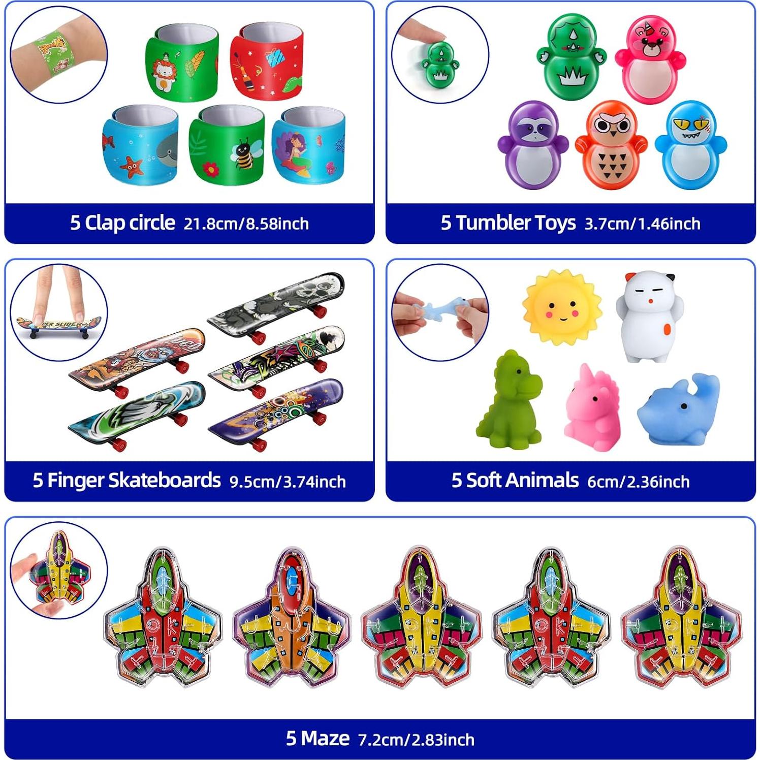 Surtido de 1000 Juguetes para Fiesta Nicknack - Rellenos de Piñata