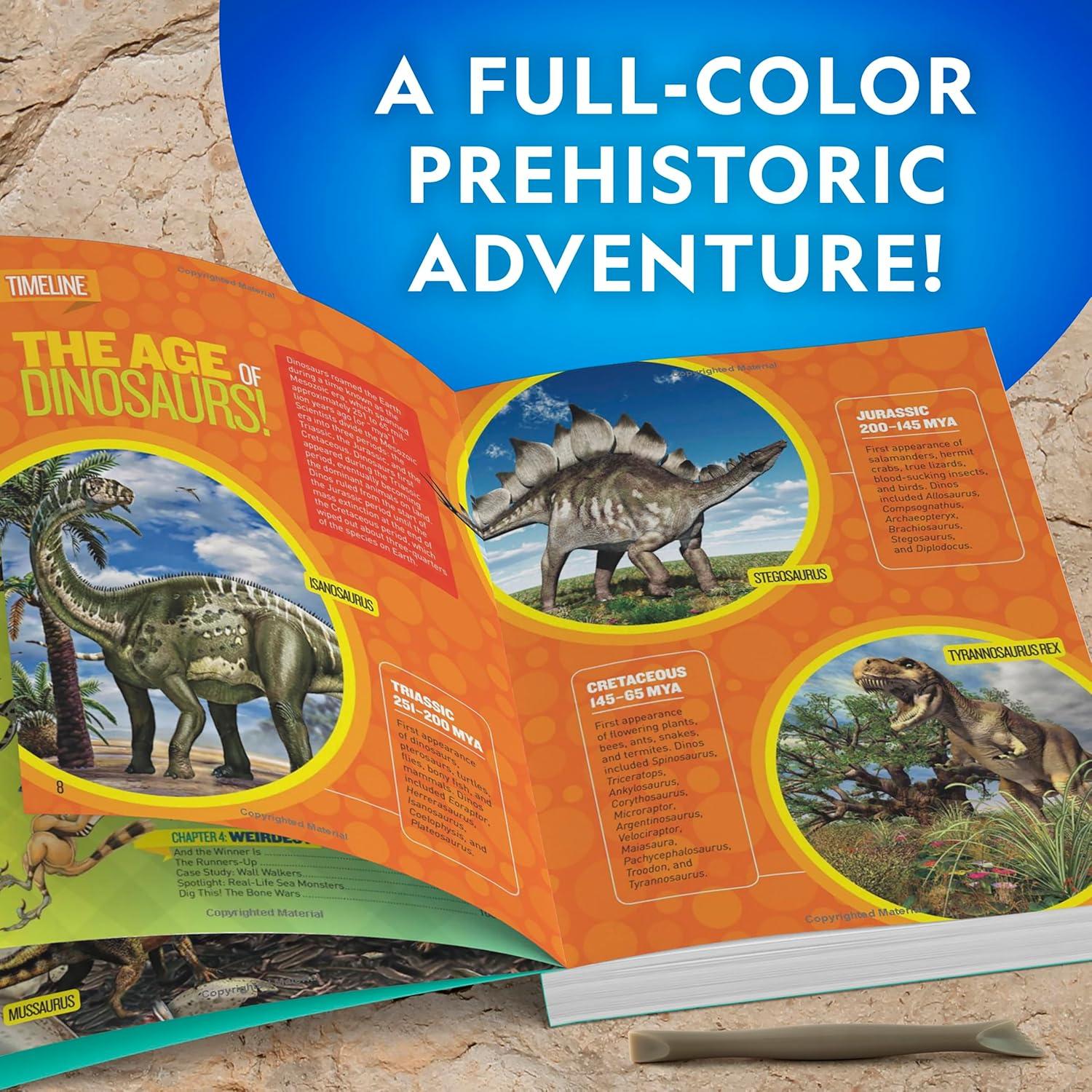 Kit de Excavación de Fósiles de Dinosaurio National Geographic - Diente de T. rex